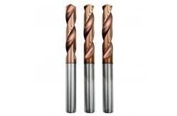 China HRC55 HRC60 Solid Carbide Twist Drill Bit with Durable Titanium Coating supplier