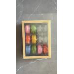 12 Pallet Plastic Packaging Macaron Transparent Box Packaging Macaron Tray Packaging Matching Customization for sale