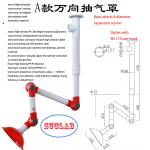 Profesional Laboratory Fume Extractor Standard Szie Or Cutomized for sale