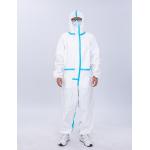 Antistatic Medical Protective Coverall Disposable Virus Full Body Protection Suit EN14126 for sale