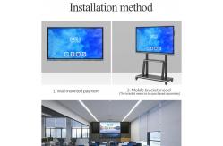 China 4K 86inch Meeting Room Smart Interactive Information   LCD Conference Machine supplier