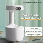 HOMEFISH USB Charging Anti Gravity Water Drop Humidifier 36db-45db Low Noise