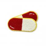 Custom Chenille Patches Iron On Felt Fabric For Hats Clothing​ for sale
