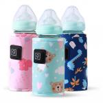 USB Milk Water Bottle Warmer Travel Stroller Insulated Baby Nursing Bottle Heater for sale
