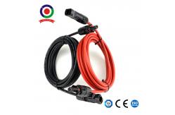 China PV Wire Copper Conductor XLPE Jacket UV Resistant Solar Panel Extension Cable supplier