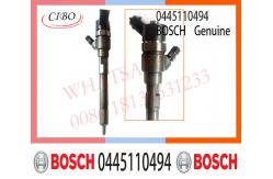 China 0445110493 0445110494 Common Rail Fuel Injector For JAC 2.8D Engine supplier