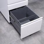 Assembled Structure A4 File 3 Drawer Mobile Pedestal