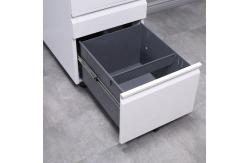 China Assembled Structure A4 File 3 Drawer Mobile Pedestal supplier