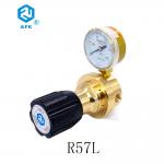 Inlet 2.5 Mpa Brass Low Pressure Oxygen Pressure Regulator with One Gauge for sale