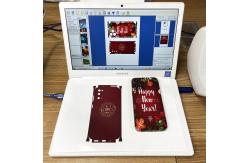 China Daqin Custom CE Sticker Cutting Plotter Machine Skin Making Software supplier