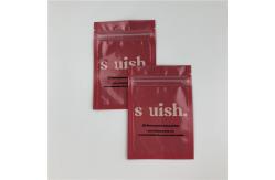 China 120mic MOPP Gravure Mylar Zipper Bag 0.7c Al With Clear Front Window supplier