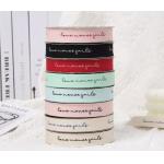 Polyester Wedding Patterned Gift Wrap Ribbon Roll 25mmX45Y For Decoration for sale