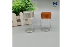 China PS Empty Plastic Pill Bottles 10ml Cylindrical Tablet Containers supplier
