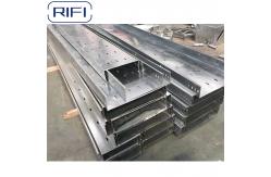 China Electrical Metallic Solid Cable Tray Ducting Cable Trunking 50MM height With ISO Certificate supplier