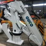 Space Save Foldable Telescopic Offshore Pedestal Crane Knuckle Boom 0.6t 8m for sale