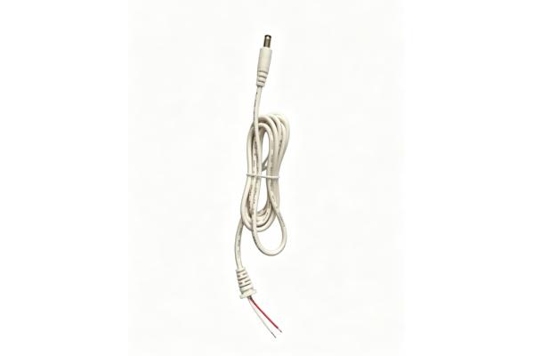 5.5×2.1mm DC Power Extension Cable With Stripped Tinned Bare Leads