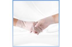 China Strong Breathability Non Slip Disposable TPE Gloves For Safe And Stable Handling supplier