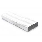 White Color Tile Trim Wood Grain Window And Door Aluminum Profile, Corrosion Resistance for sale