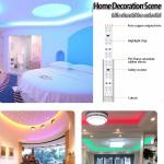 Custom Length Led Light Strip 180 Beads Full Spectrum Ultra-Bright Low Voltage Self-Adhesive Linear Light Embedded for sale