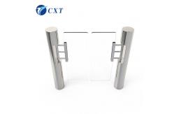 China Intelligent Swing Barrier Gate Anti Collision Acrylic Access Control Turnstile Gate 130sl supplier