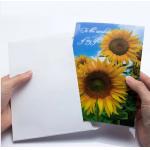 China Birthday Christmas 3d Greeting Card With Envelope Lenticular Postcard manufacturer