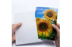 China Birthday Christmas 3d Greeting Card With Envelope Lenticular Postcard supplier