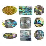 Self Adhesive Hologram Sticker Security Label Customized Glossy Lamination for sale