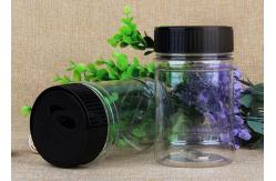 China Moisture Proof Clear Pet Jars Food Grade PET Transparent Clear Plastic Cylinder supplier