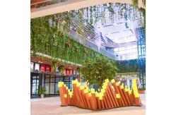 China Durable Lifelike Artificial Plant Wall For Store  Long Term Life Time supplier