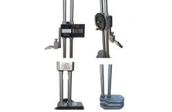 China Two Column 0-12in Electronic Digital Height Gauges With Large LCD Screen supplier