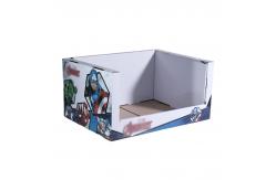 China Custom Small Tabletop Cardboard Counter Display Store Display Stand Box supplier