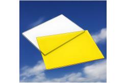 China 10mm UV Resistant Polycarbonate Solid Sheet With Enhanced Impact Strength supplier