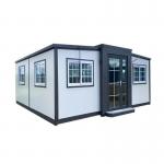 Modern Luxury Customizable Expandable Container House Strong Structure Wind Earthquake Resistant