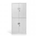 Full Height Two Tiers Four Doors Steel Office Cupboard for sale