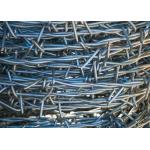 Farm Protection 12.5 Gauge Double Strand Traditional Twist Galvanized Barbed Wire Coils for sale