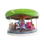 12 Seats Kids Carousel Ride 4.8m Height Color Customized For Amusement Park for sale
