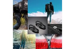 China OEM ODM Spring Snap Hooks S Shaped Carabiner For Camping Fishing supplier