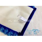 Blue Non-Woven Microfiber Dust Mop / Wet Floor Mop 80% Polyester