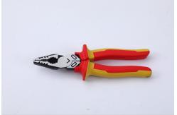 China 7 Inch 63 HRC High Leverage Combination Pliers Combination Electrical Pliers supplier