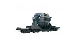China 8T 10T 12T Railway Freight Wagon with Hydraulic Car Crane supplier