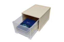 China Sustainable 10kg Load Plastic Container Drawer Organizer For Makeup supplier