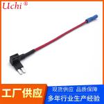 Flame Retardant PA PA66 PP Inline Fuse Holder 16 Gauge For Automotive