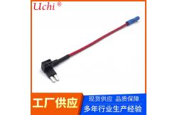 China Flame Retardant PA PA66 PP Inline Fuse Holder 16 Gauge For Automotive supplier