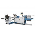 Large Size Cross Fold Paper Folding Machine With CE Approval Leaflet Paper Folder 3.8KW for sale