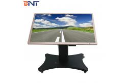 China Professional Electric Lifting Mobile TV Stand With 90 Degree Overturn Angle supplier