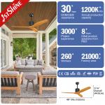 Homestead Reversible Dual Use DC Motor Ceiling Fan With 5 Speed Remote