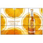 3*3 55 PLA SCCP 1.8mm Bezel LCD Advertising Wall for sale