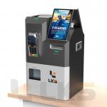 User-Friendly Dual Screen Self Payment Kiosk with Cash Coin Handling and Software for sale