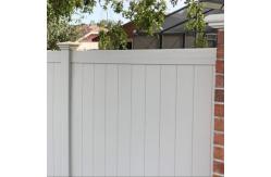 China American Style Vinyl Privacy Fence 6x8ft For Yard And House Wall supplier