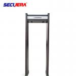 Outdoor Door Frame Metal Detector , 24 Zone Security Walk Through Gate Waterproof IP65 for sale
